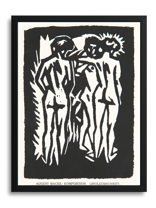 Woodcut Nudes