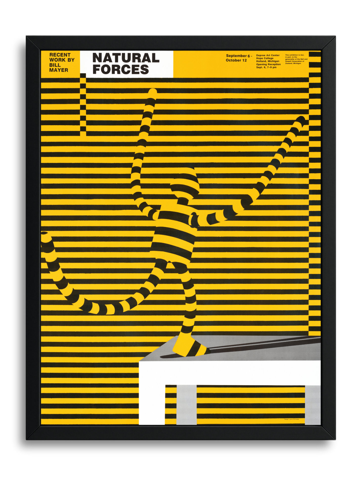 Optical Stripes Acrobat